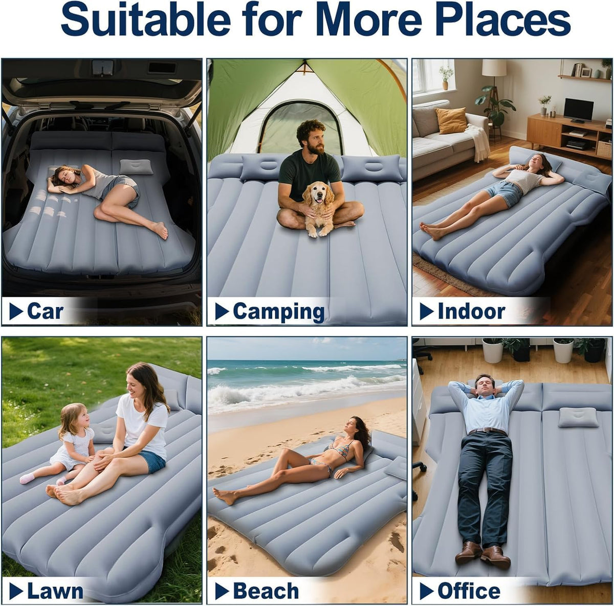 Air Mattress Portable Camping Bed For Tesla Model S/X/3/Y