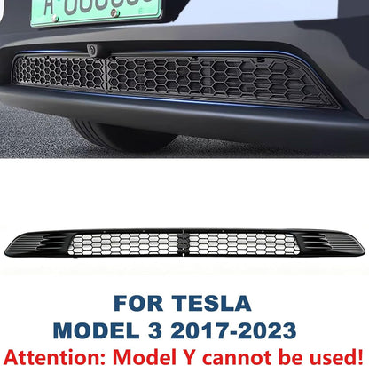 Model 3 Radiator Protective Mesh Grill Panel (2 Piece) -for Tesla (2017-2023)