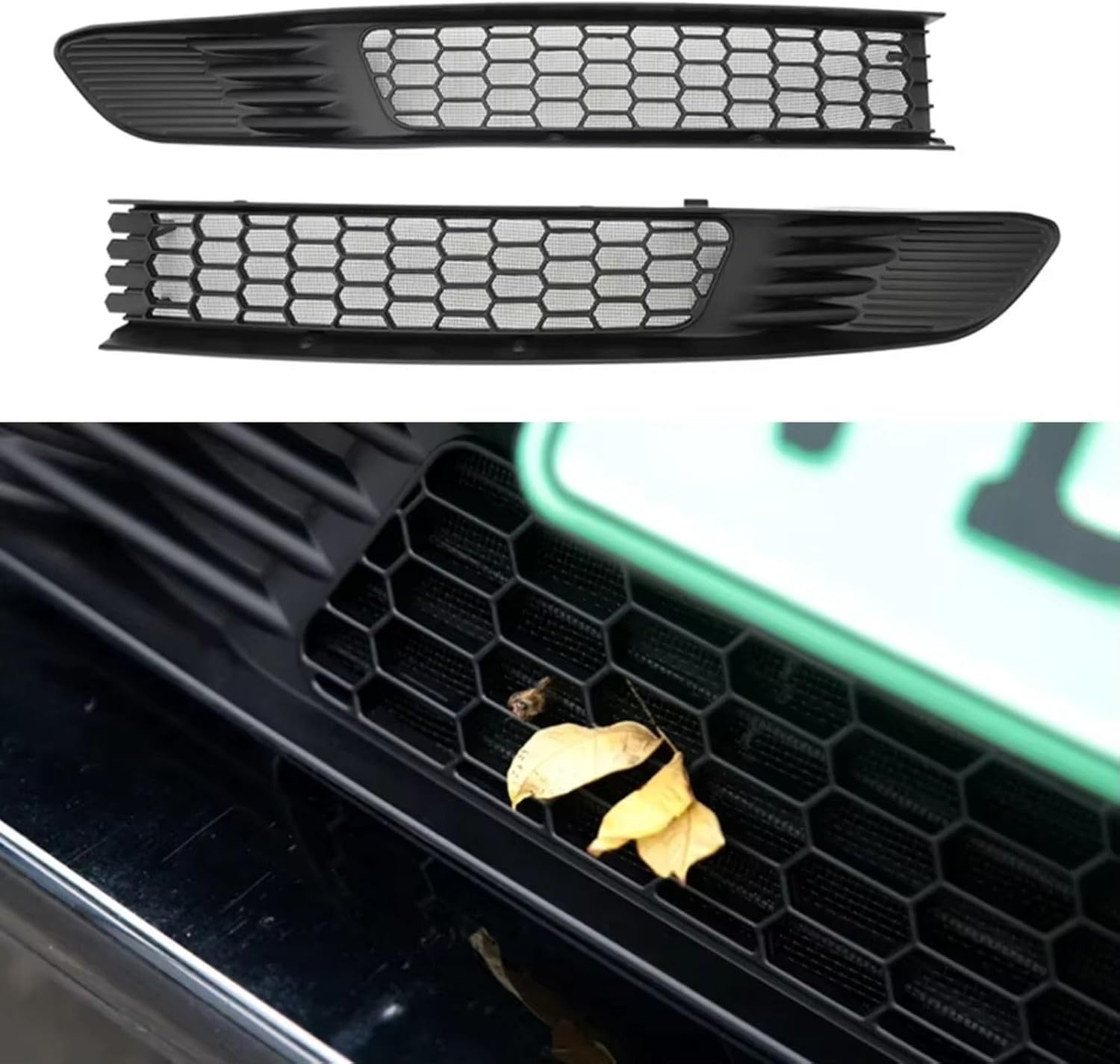Model 3 Radiator Protective Mesh Grill Panel (2 Piece) -for Tesla (2017-2023)