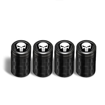 Carbon Fiber Car Wheel Tire Valve Stem Cap For Tesla Model 3/Y/X/S（4pcs）