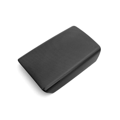 Carbon Fiber Center Armrest Cover for Tesla Model 3 Model Y Matte Carbon Fiber