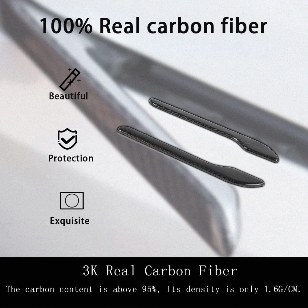 Carbon Fiber Door Handle Cover for Model 3/Y