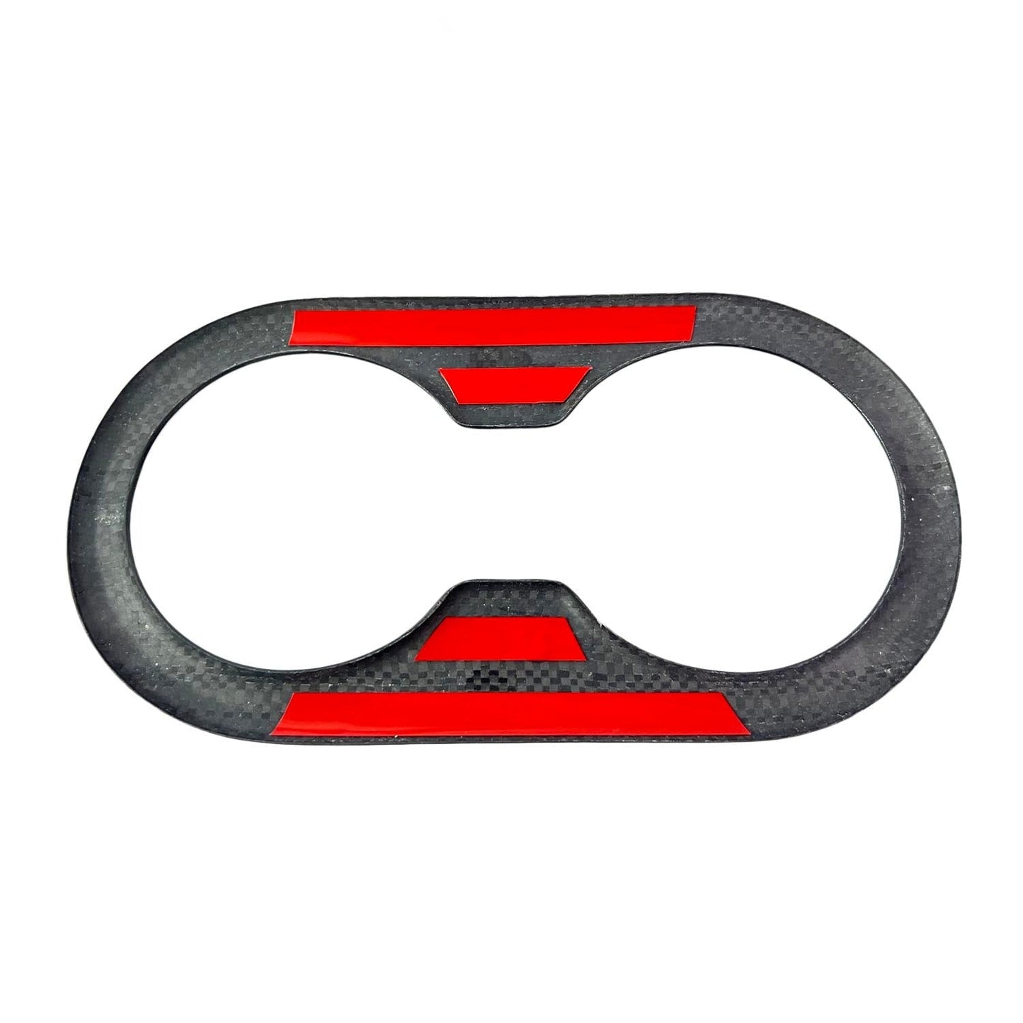 Carbon Fiber Interior Mods Backseat Cup Holder for Tesla Model 3 Y