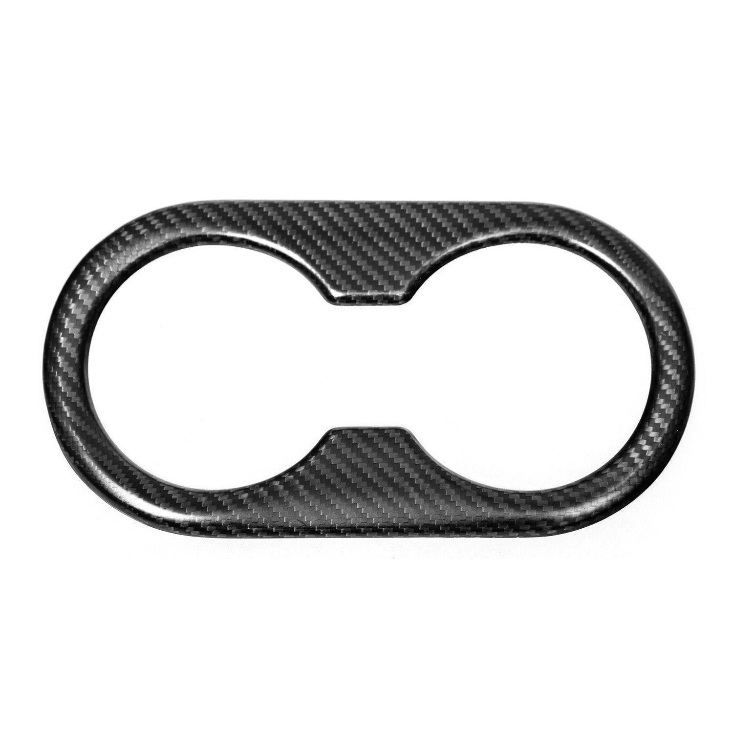 Carbon Fiber Interior Mods Backseat Cup Holder for Tesla Model 3 Y