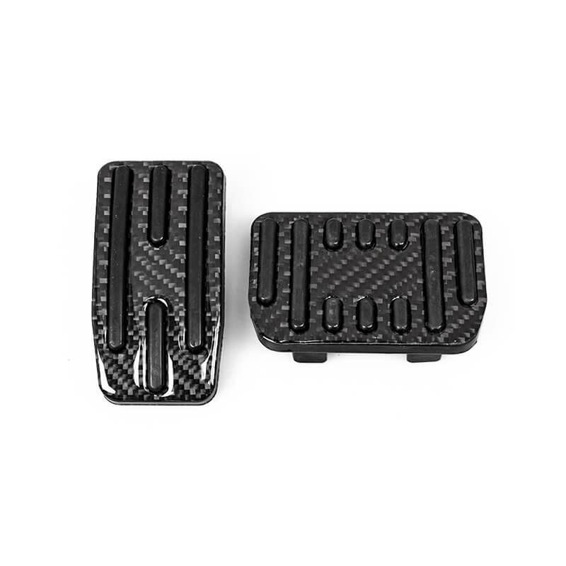 Carbon Fiber Performance Pedal for Tesla Model 3/Y Non-Slip Metal Accelerator Brake Pedal Cover