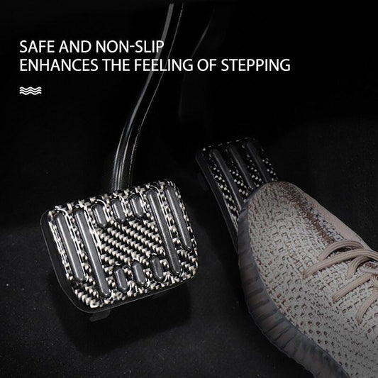 Carbon Fiber Performance Pedal for Tesla Model 3/Y Non-Slip Metal Accelerator Brake Pedal Cover