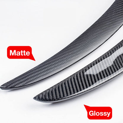 Carbon Fiber Rear Spoiler Wing For Tesla Model Y 3 Model 3 Glossy United States UK France Germany Spain Italy