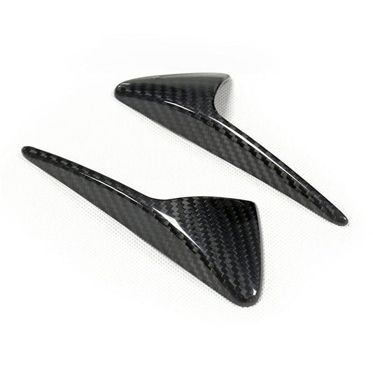 Carbon Fiber Side Camera Turn Signal Cover for Tesla Model 3 Y X S