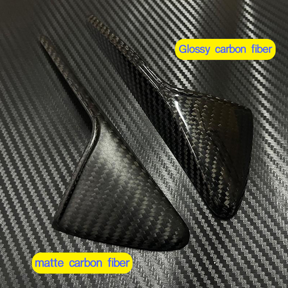 Carbon Fiber Side Camera Turn Signal Cover for Tesla Model 3 Y X S