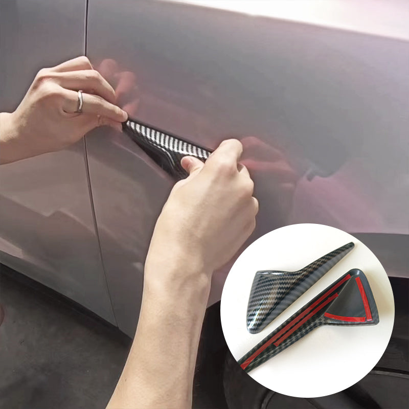 Carbon Fiber Side Camera Turn Signal Cover for Tesla Model 3 Y X S