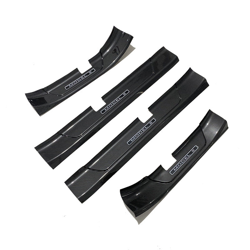 Door Sill Protector for Tesla Model 3 Outer Side 2024 Model 3 Highland
