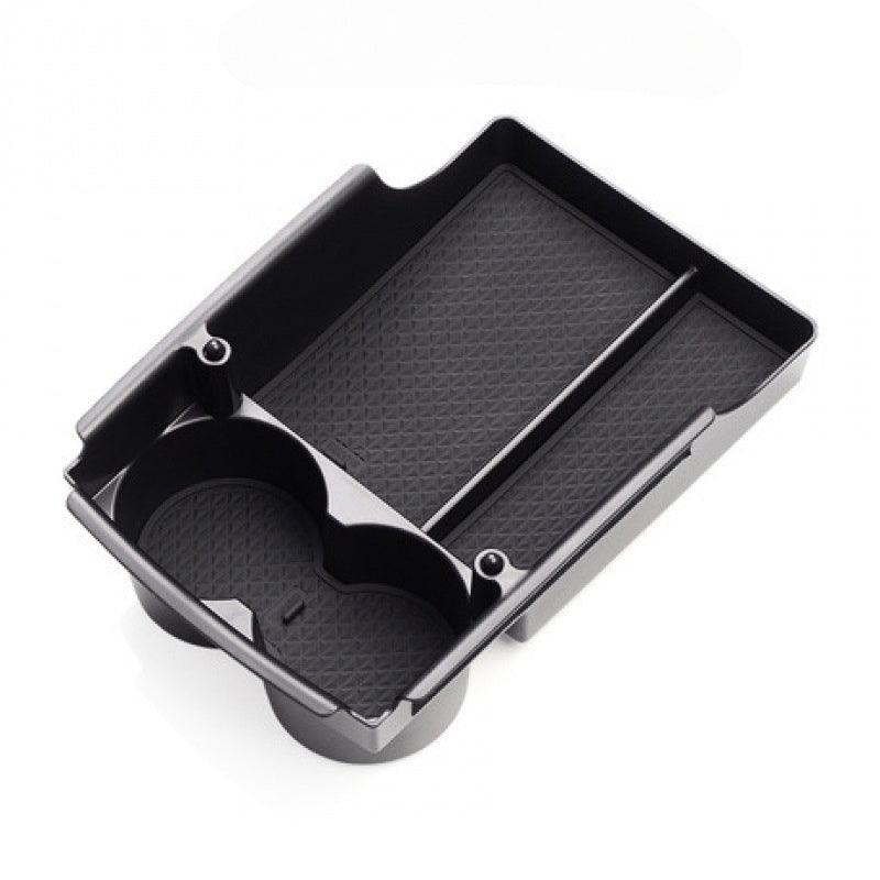 Center Console Organizer Storage Box Tray Cup Holder For Tesla Model S/X