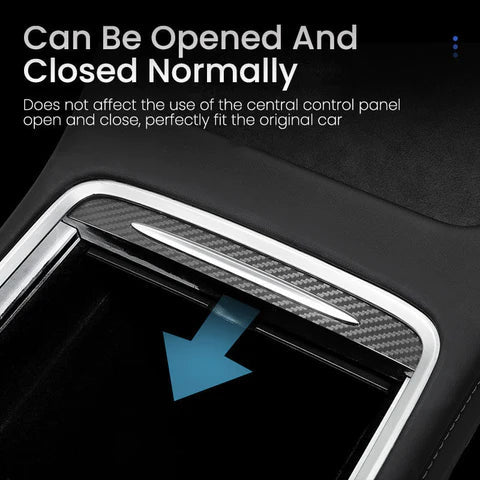Center Console PVC Wraps Kit for Tesla Model 3/Y