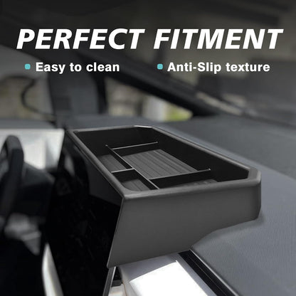Center Console Screen Dash Organizer For Tesla Cybertruck 2024