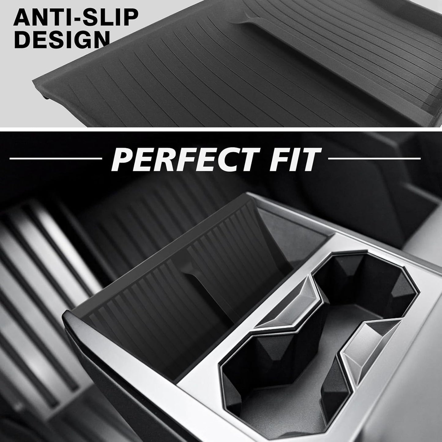 Center Console Screen Dash Organizer For Tesla Cybertruck 2024