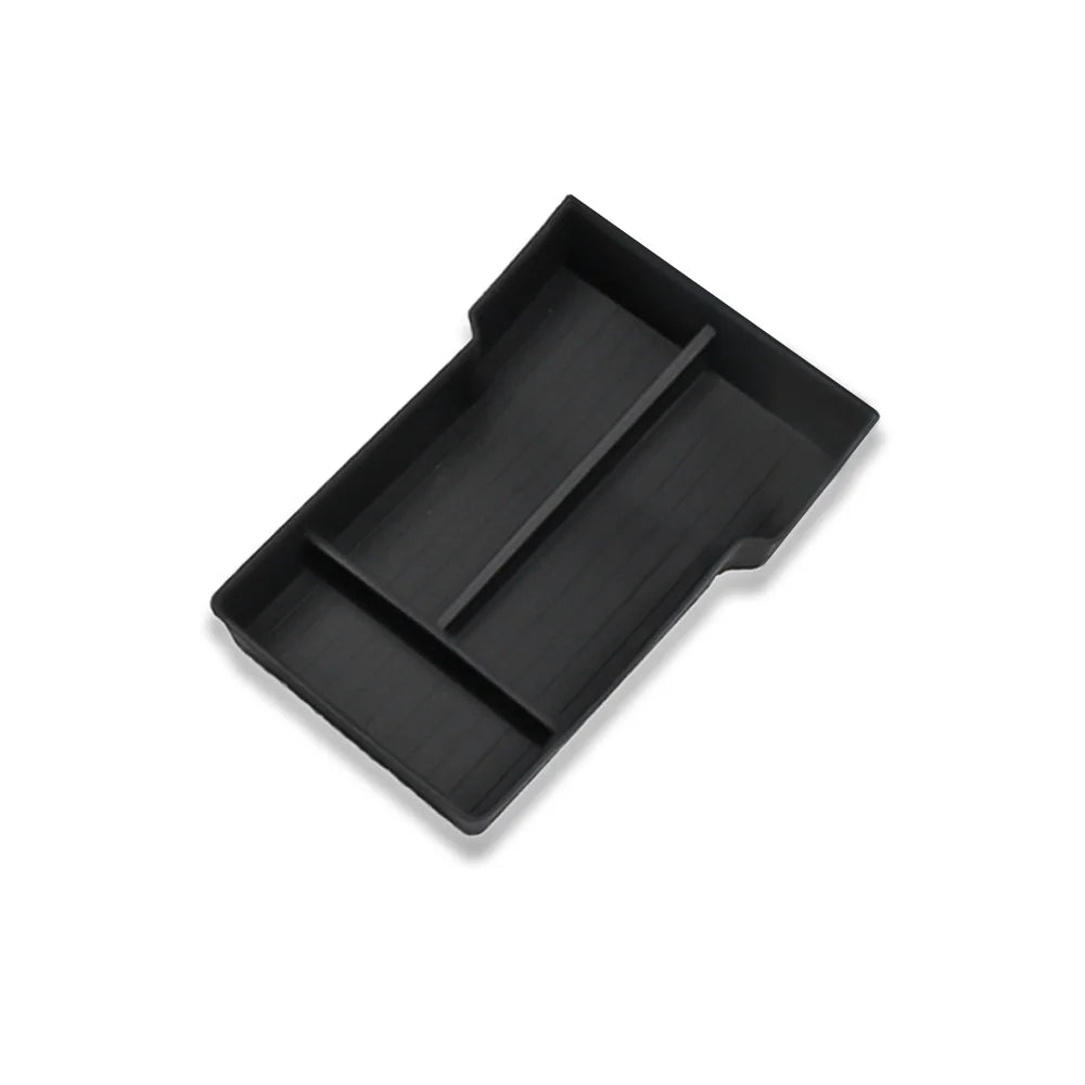 Center Console & Armrest Box Underneath Storage Tray for Tesla 2024 Model 3 Highland 1 Pc (Armrest Box) Black