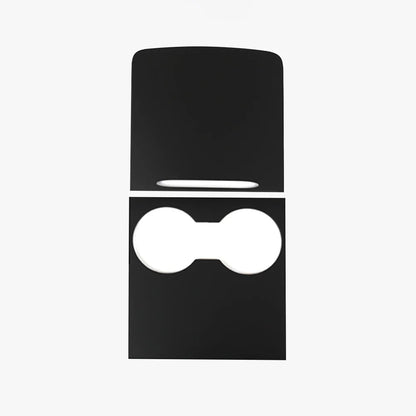 Model 3 & Y Center Console Cover (Carbon Fiber Pattern ABS) (Gen.2) for Tesla(2021-2023) Matte Black