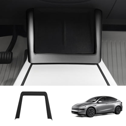 Center Console Wireless Charging Trim (ABS) for Tesla Model Y Juniper 2025+ Matte Black
