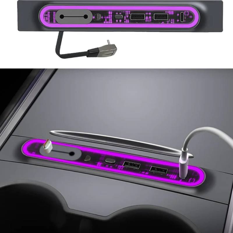 Central Control Expansion Dock for Tesla Model 3/Y 2021-2023