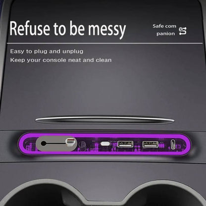 Central Control Expansion Dock for Tesla Model 3/Y 2021-2023