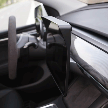 Central Control Screen Sun Visor Protective Frame for Tesla Model Y Model 3