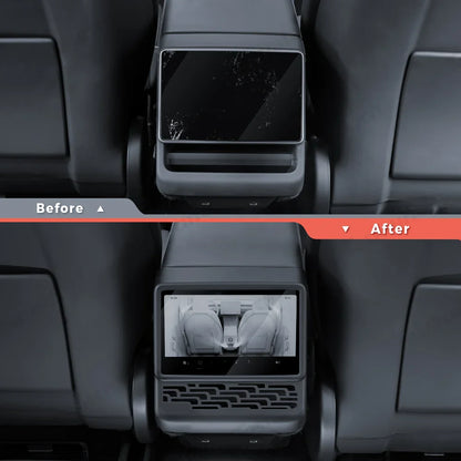 Integrated Tempered Glass Screen Protector with Frame for Tesla Model 3 Highland 2024+