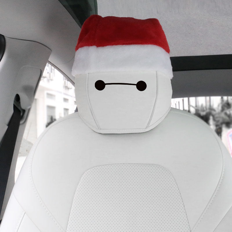 Christmas hat Headrest for Tesla Model 3/S/Y/X
