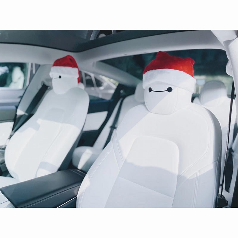 Christmas hat Headrest for Tesla Model 3/S/Y/X
