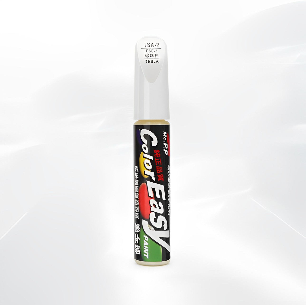 Color Paint Repair Pen Touch Up Paint Pen For Tesla Model 3/Y/S/X Pearl White (PPSW)