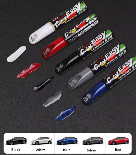 Color Paint Repair Pen Touch Up Paint Pen For Tesla Model 3/Y/S/X
