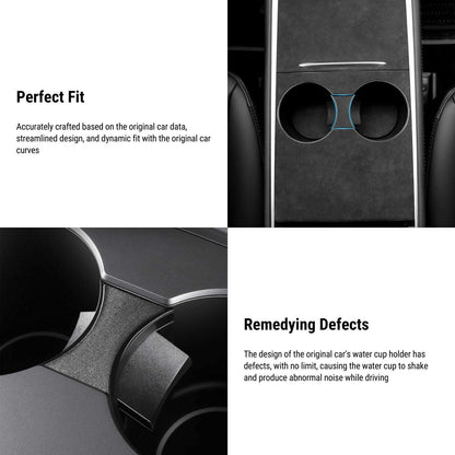 Cup Holder Shifter Card Slot Limiter for Tesla Model 3/Y 2021-2023