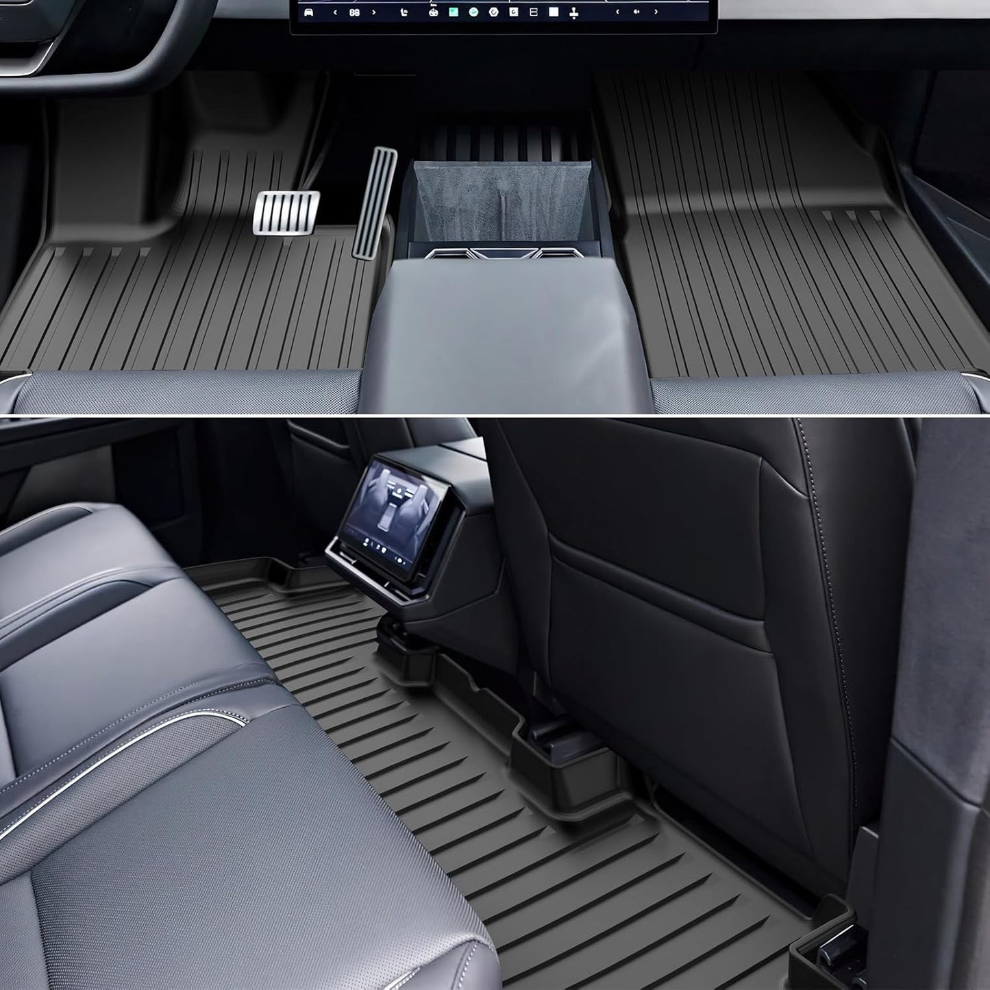 All Weather TPE Floor Mats 6pcs for Tesla Cybertruck