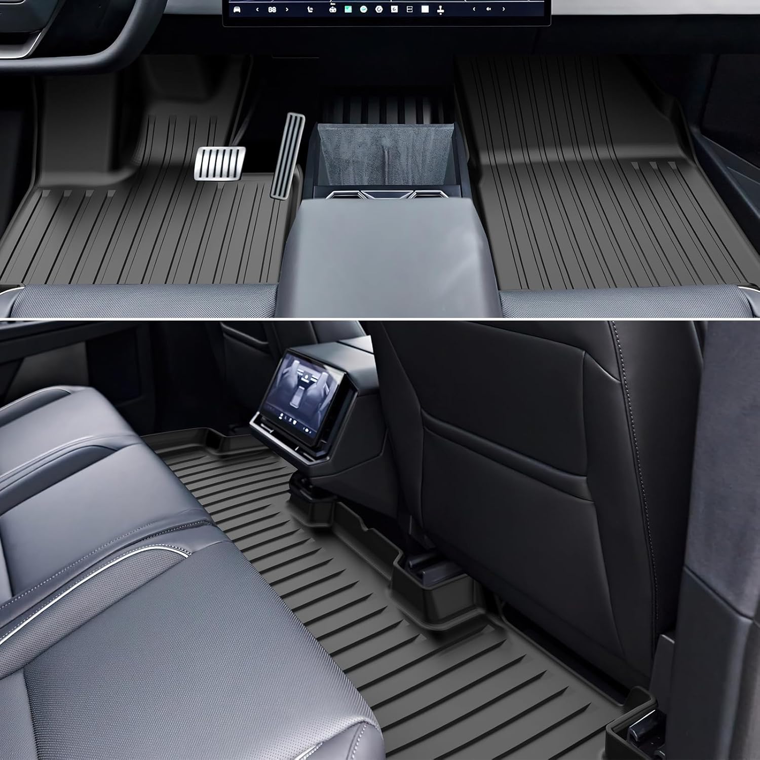 All Weather TPE Floor Mats 6pcs for Tesla Cybertruck