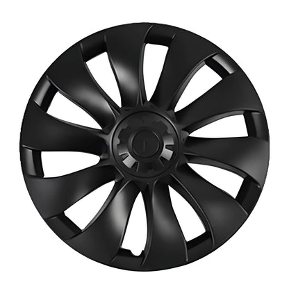 Model 3 18'' Aero Wheels Cover Hubcaps Replacement 4PCS for Tesla (2017-2023) Cyclone All-inclusive Glossy Black