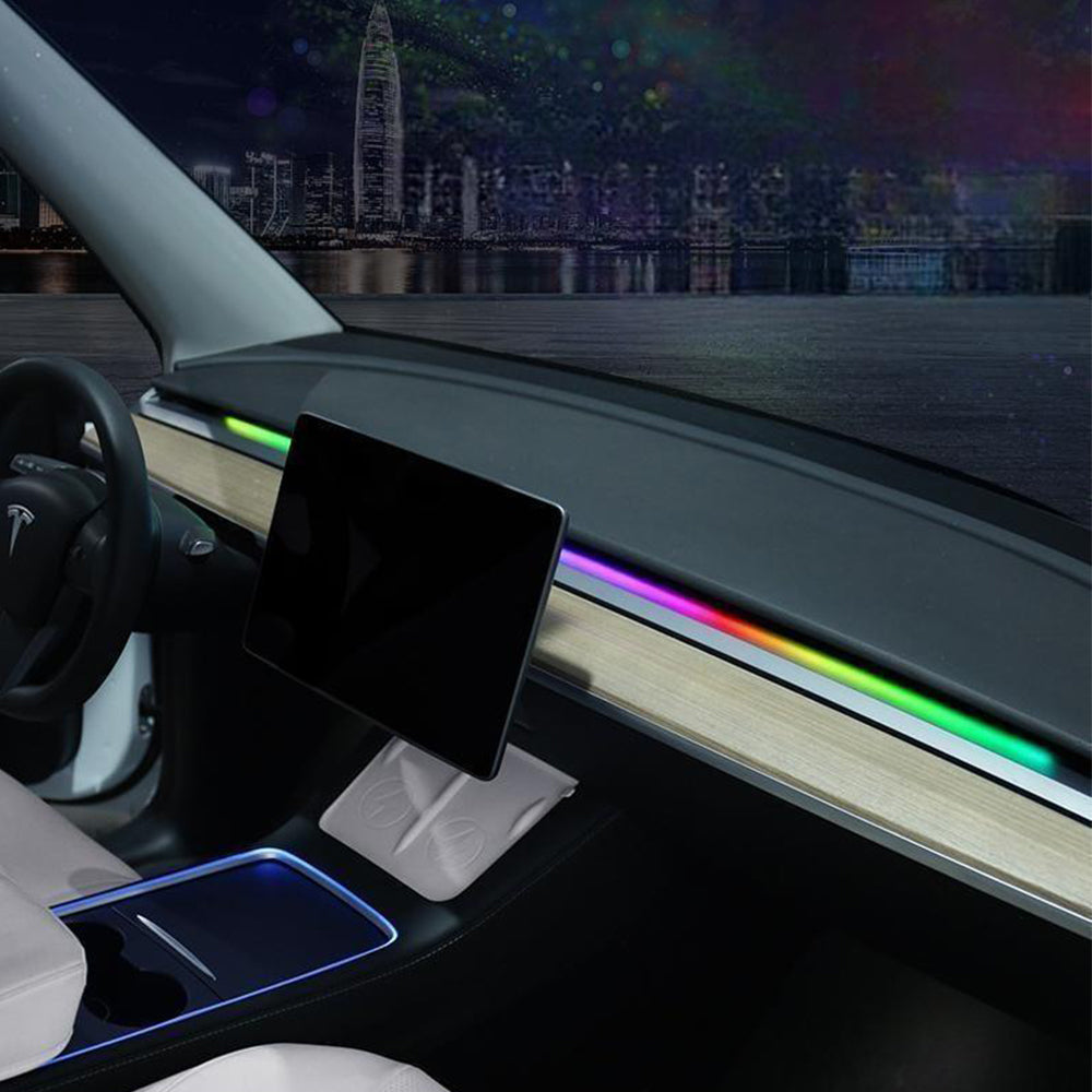 Dashboard Streamer Ambient Light For Telsa Model 3 Y