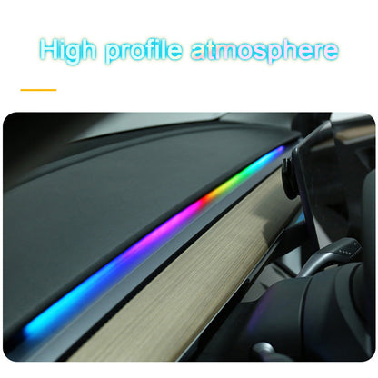 Dashboard Streamer Ambient Light For Telsa Model 3 Y