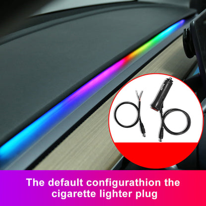 Dashboard Streamer Ambient Light For Telsa Model 3 Y
