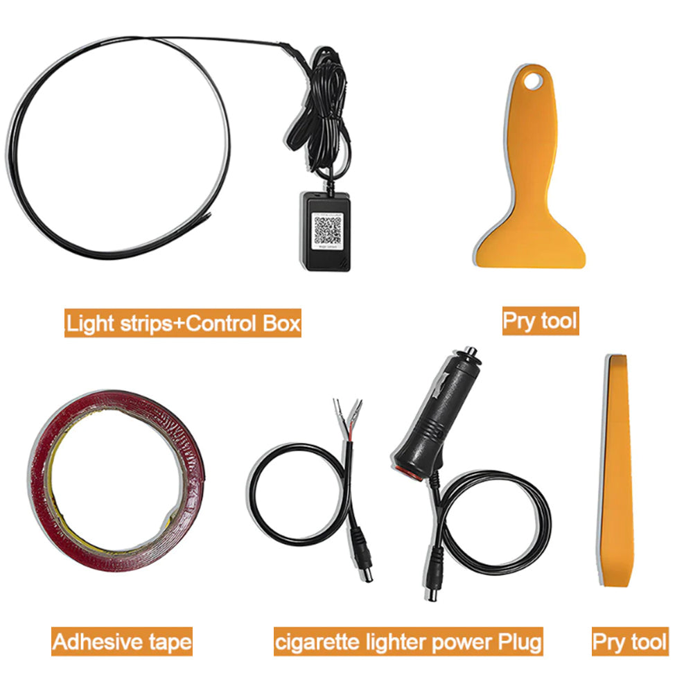 Dashboard Streamer Ambient Light For Telsa Model 3 Y