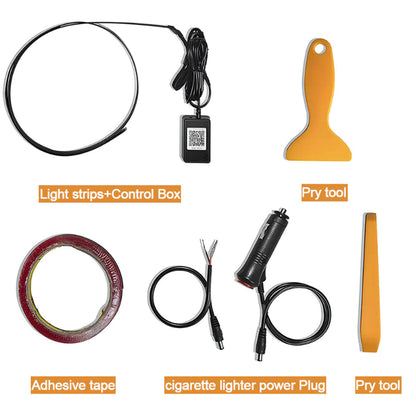 Dashboard Streamer Ambient Light For Telsa Model 3 Y