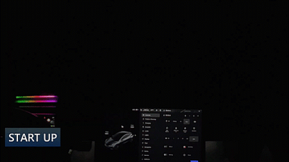 Dashboard Streamer Ambient Light For Telsa Model 3 Y
