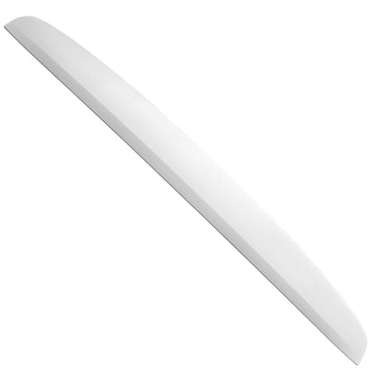 Dashboard Cap Cover for for 2024 Model 3 Highland (Carbon Fiber Pattern ABS) Matte White