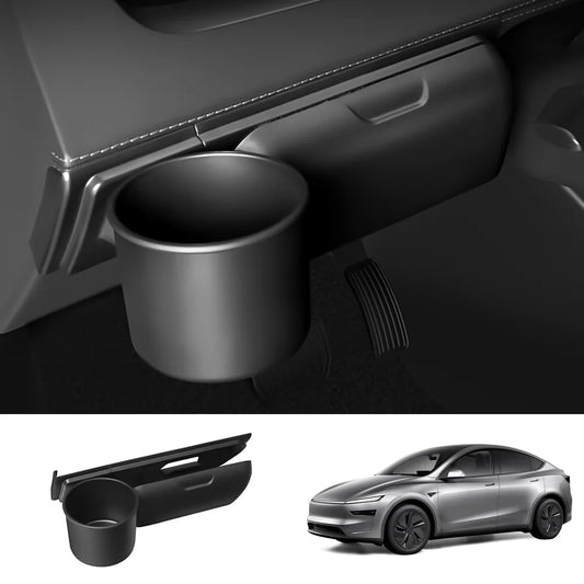 Dashboard Cup & Glasses Holder – 2-in-1 Storage Organizer Box for Tesla Model Y Juniper 2025+