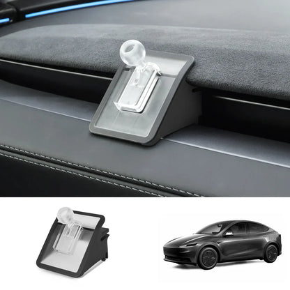Dashboard Phone Holder with Solar Auto Clamp for 2026 New Tesla Model Y Standard Only Base