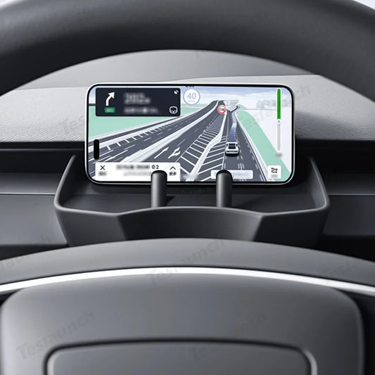 Dashboard Storage Tray & Multi-Use Holder for Tesla Model Y Juniper 2025+/Model 3 Highland 2024+