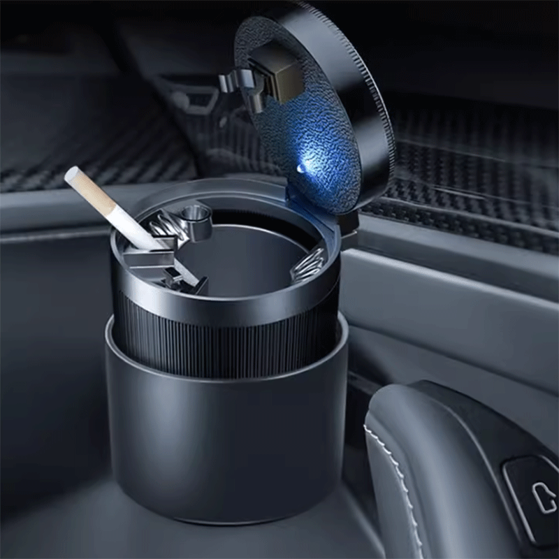 Door Cup Holder Storage Box Ashtray for Model 3 Model Y 2021-2023 2024