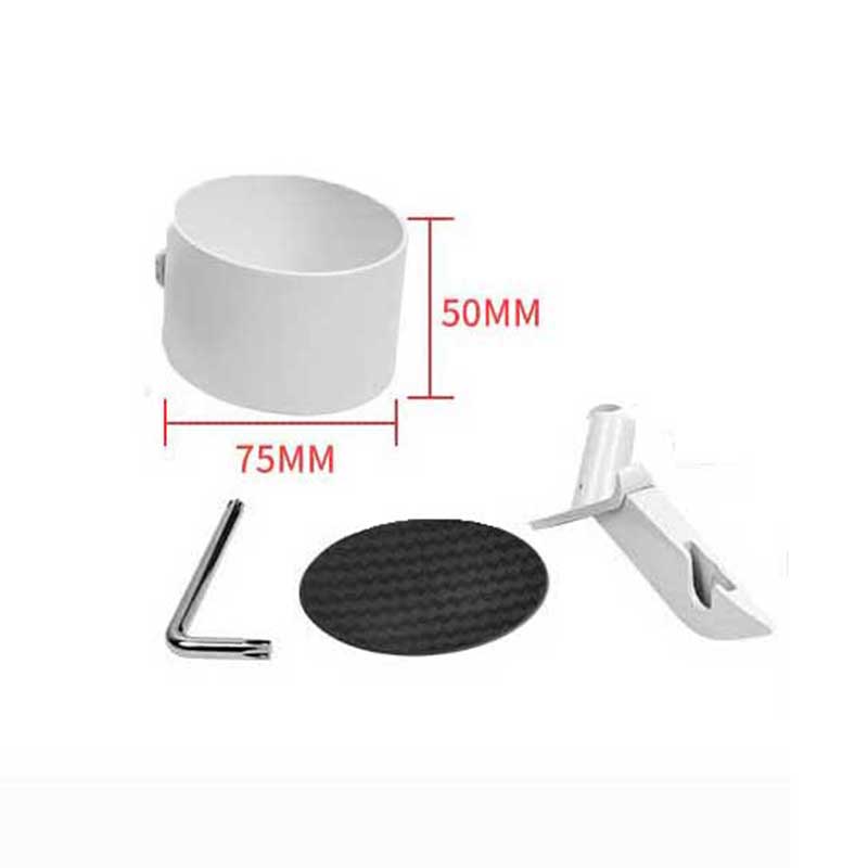 Door Cup Holder Storage Box Ashtray for Model 3 Model Y 2021-2023 2024 White