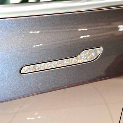 Door Handle Decals Stickers Set of 4 for Tesla Model S/3/X /Y Model 3