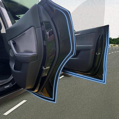 Door sound insulation rubber sealing strips for Tesla model 3/Y