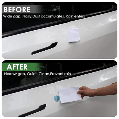 Door sound insulation rubber sealing strips for Tesla model 3/Y
