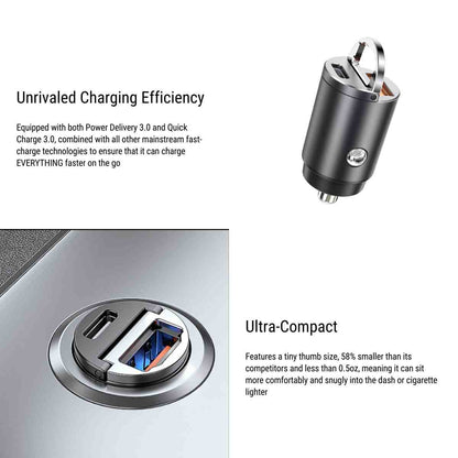 Fast USB Car Charger Adapter for Tesla Model Y/3/S/X